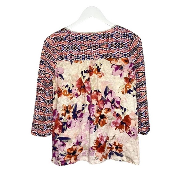 Anthropologie Akemi + Kin Ayana Floral Top - Picture 4 of 12